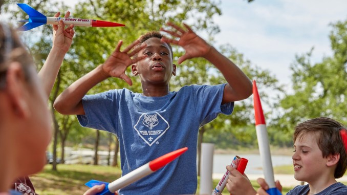 Cub Scouts rockets 1